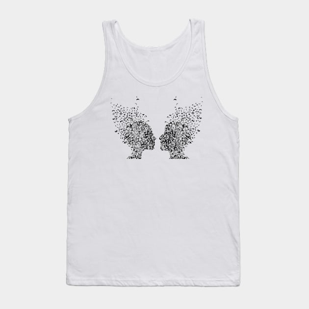 Mind and psychology Tank Top by RosaliArt